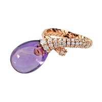 Anneau Chantecler Femme Joyful in Or rosé Ametista 30354 - 30354